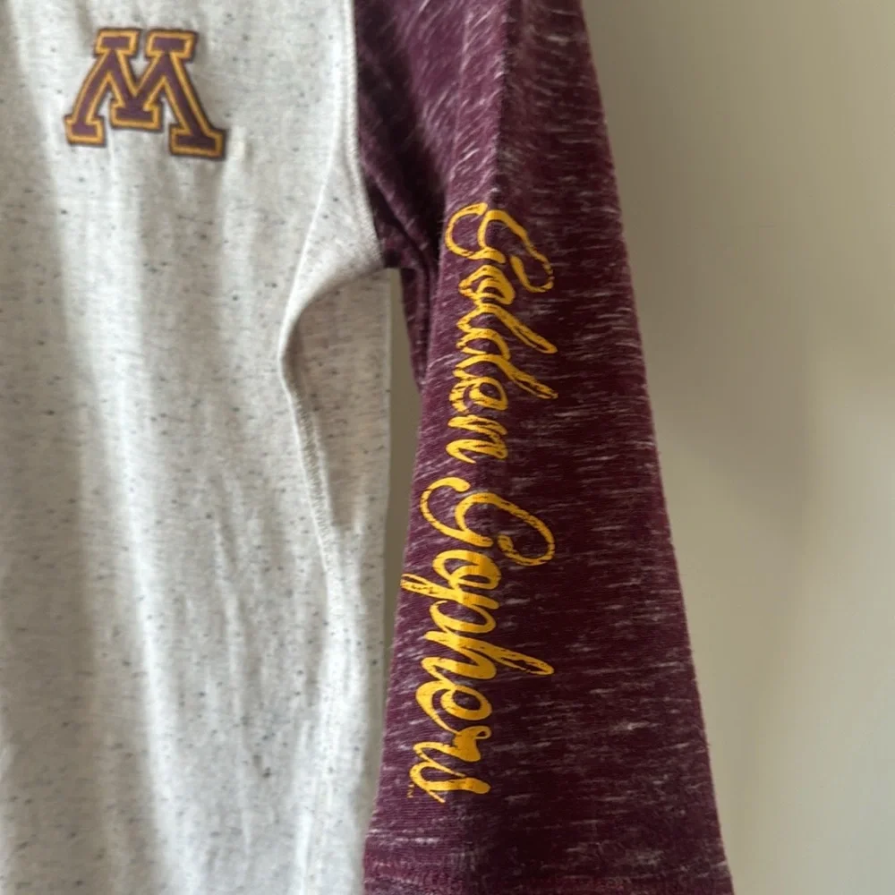 University of MN Raglan Baseball Tee